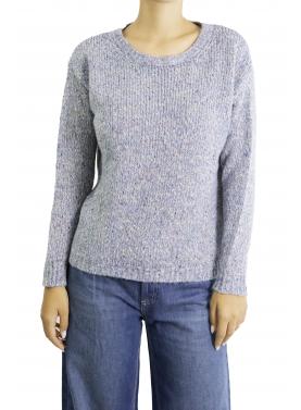 Maglia girocollo multicolor